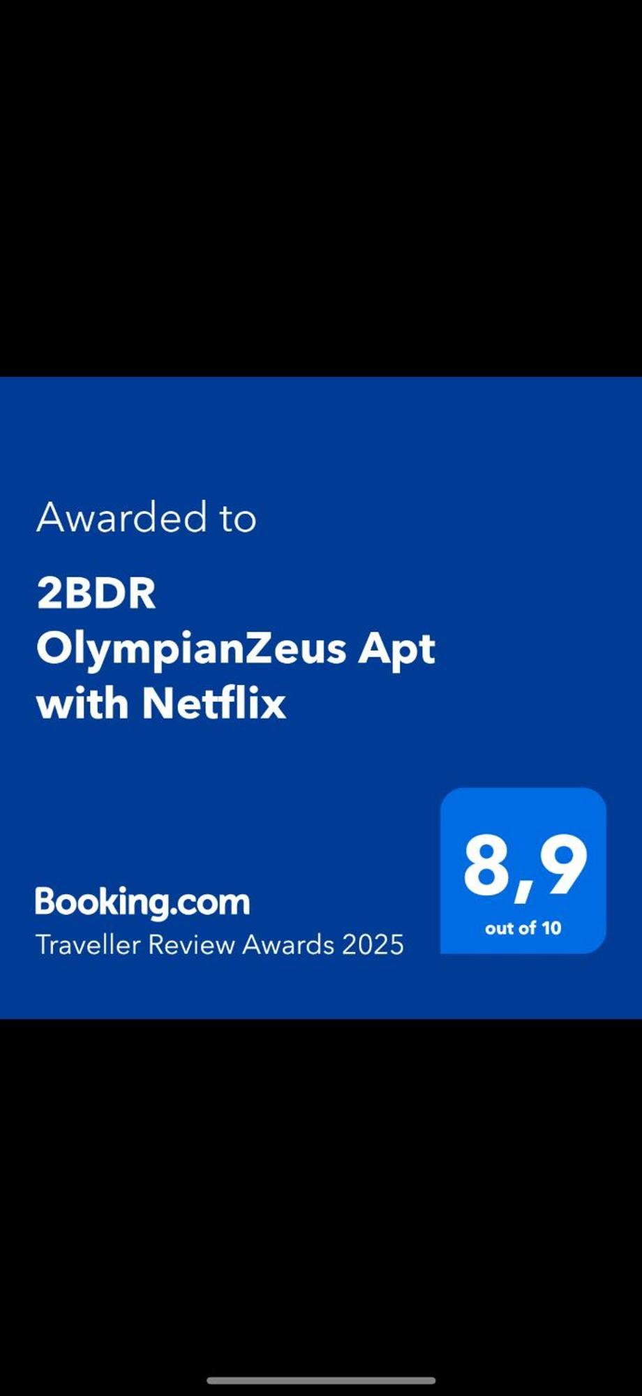 2Bdr Olympianzeus Apt With Netflix Athens Exterior photo